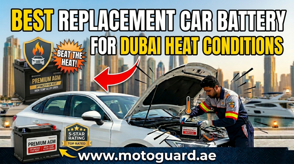 Best Replacement Car Battery for Dubai Heat Conditions