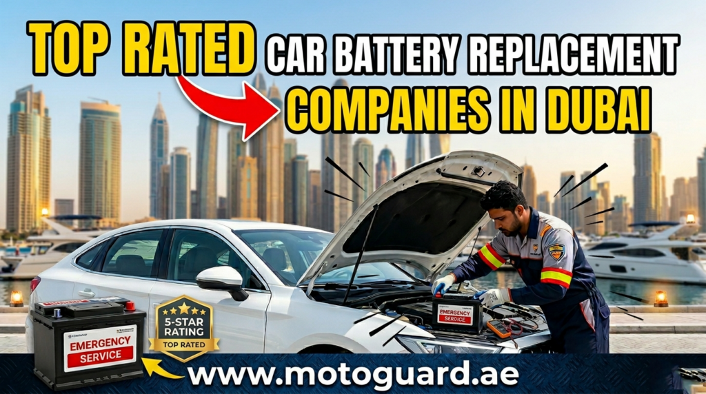 Top Rated Car Battery Replacement Companies in Dubai
